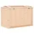 Produktbild 6 för Hamsterbur 80x40x43 cm massivt granträ