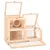 Produktbild 3 för Hamsterbur 81x40x60 cm massivt granträ