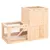 Produktbild 6 för Hamsterbur 81x40x60 cm massivt granträ