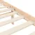Produktbild 10 för Sängram med huvudgavel 140x190 cm massivt trä
