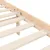 Produktbild 10 för Sängram med huvudgavel 140x190 cm massivt trä