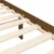 Produktbild 10 för Sängram med huvudgavel honungsbrun 120x200 cm massivt trä