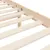 Produktbild 10 för Sängram med huvudgavel 5FT King Size massivt trä