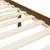 Produktbild 10 för Sängram med huvudgavel honungsbrun 120x200 cm massivt trä