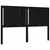 Produktbild 9 för Sängram med huvudgavel svart 160x200 cm massiv furu