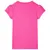 Produktbild 2 för T-shirt för barn mörk rosa 116
