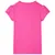 Produktbild 2 för T-shirt för barn mörk rosa 140