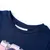 Produktbild 3 för T-shirt för barn marinblå 128