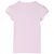 Produktbild 2 för T-shirt för barn ljusrosa 140
