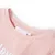 Produktbild 3 för T-shirt med volangärmar för barn ljusrosa 128