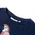 Produktbild 3 för T-shirt för barn marinblå 116