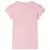 Produktbild 2 för T-shirt för barn ljusrosa 128