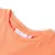 Produktbild 3 för T-shirt med formade ärmar för barn neon orange 92