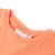 Produktbild 3 för T-shirt med formade ärmar för barn neon orange 116