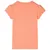 Produktbild 2 för T-shirt med formade ärmar för barn neon orange 128