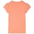 Produktbild 2 för T-shirt med formade ärmar för barn neon orange 140