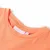 Produktbild 3 för T-shirt med formade ärmar för barn neon orange 140