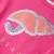 Produktbild 4 för T-shirt för barn mörk rosa 140