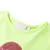 Produktbild 3 för T-shirt för barn neongul 92