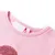 Produktbild 3 för T-shirt för barn ljus rosa 116