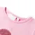 Produktbild 3 för T-shirt för barn ljus rosa 128