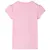 Produktbild 2 för T-shirt för barn ljus rosa 140