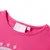 Produktbild 3 för T-shirt för barn mörk rosa 128