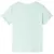 Produktbild 2 för T-shirt för barn ljus mintgrön 92
