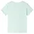 Produktbild 2 för T-shirt för barn ljus mintgrön 104