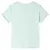 Produktbild 2 för T-shirt för barn ljus mintgrön 128