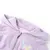 Produktbild 3 för Barnhoodie med dragkedja lila 140