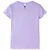 Produktbild 2 för T-shirt för barn lila 140