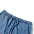 Produktbild 3 för Barnshorts denimblå 92