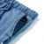 Produktbild 4 för Barnshorts denimblå 104