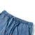 Produktbild 3 för Barnshorts denimblå 140
