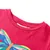Produktbild 3 för T-shirt för barn stark rosa 104