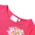 Produktbild 3 för T-shirt för barn blommor stark rosa 92