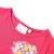 Produktbild 3 för T-shirt för barn blommor stark rosa 104