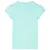 Produktbild 2 för T-shirt för barn blommor ljus mintgrön 116