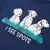 Produktbild 4 för T-shirt för barn marinblå 128