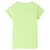 Produktbild 2 för T-shirt för barn neongul 92