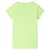 Produktbild 2 för T-shirt för barn neongul 128