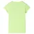 Produktbild 2 för T-shirt för barn neongul 140