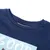 Produktbild 3 för T-shirt för barn marinblå 128