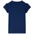 Produktbild 2 för T-shirt för barn marinblå 140