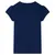 Produktbild 2 för T-shirt för barn marinblå 140