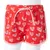 Produktbild 9 för Barnshorts med snöre röd 116