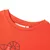 Produktbild 3 för T-shirt för barn mörk orange 140