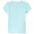 Produktbild 2 för T-shirt för barn aquablå 116