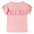 Produktbild 2 för T-shirt för barn medelrosa 128